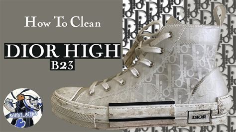 how to clean dior shoes|HOW.